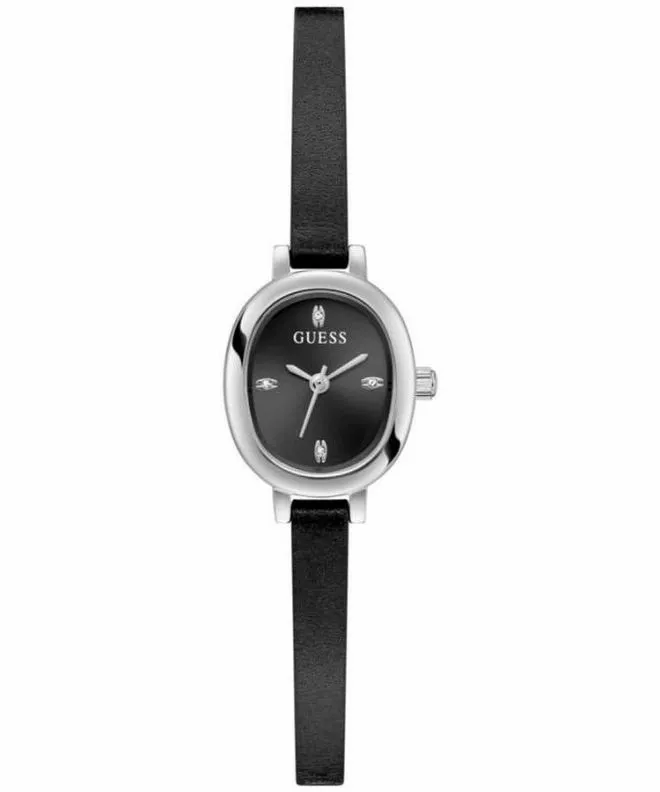Ρολόι Γυναικεία Guess Ladies Black Silver Tone GW0925L1
