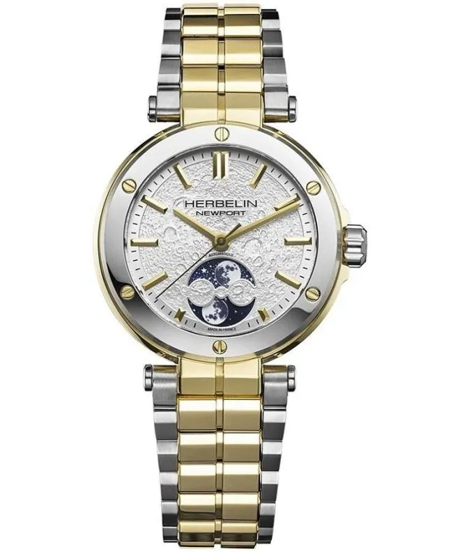 Ρολόι Γυναικεία Herbelin Newport Moonphase Automatic 2879BT1N11