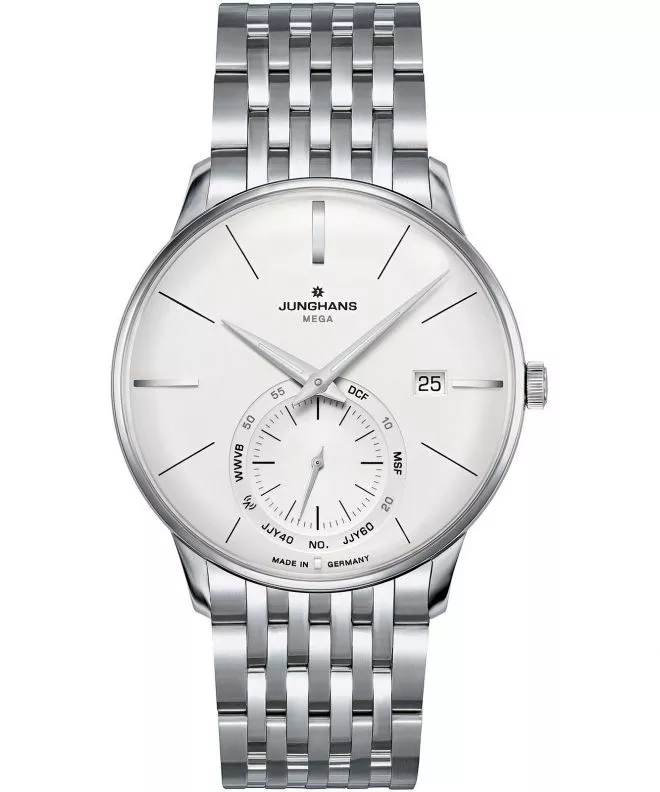 Ρολόι Ανδρικά Junghans Meister MEGA Kleine Sekunde Radio Controlled 058/4900.46