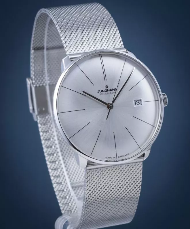 Ρολόι για Γυναίκες και Άνδρες Junghans Meister Fein Automatic 027/4153.44