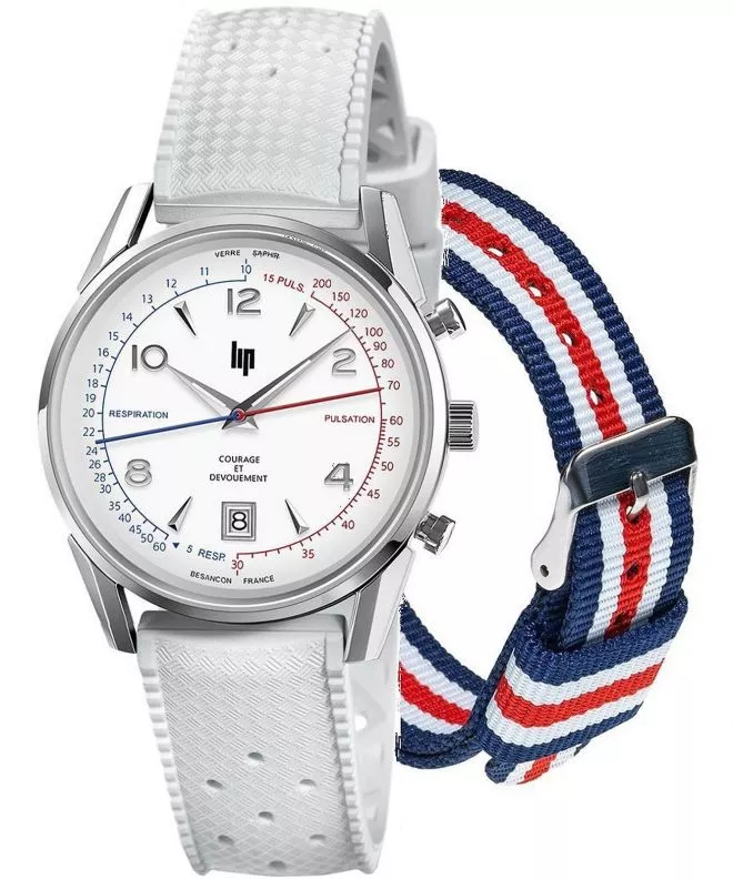 Ρολόι για Γυναίκες και Άνδρες Lip Courage Sapeurs-Pompiers SET 671707