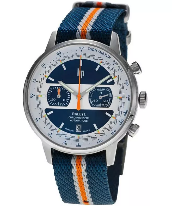 Ρολόι για Γυναίκες και Άνδρες Lip Rallye Jacquard Automatic Chronograph Limited Edition 671823