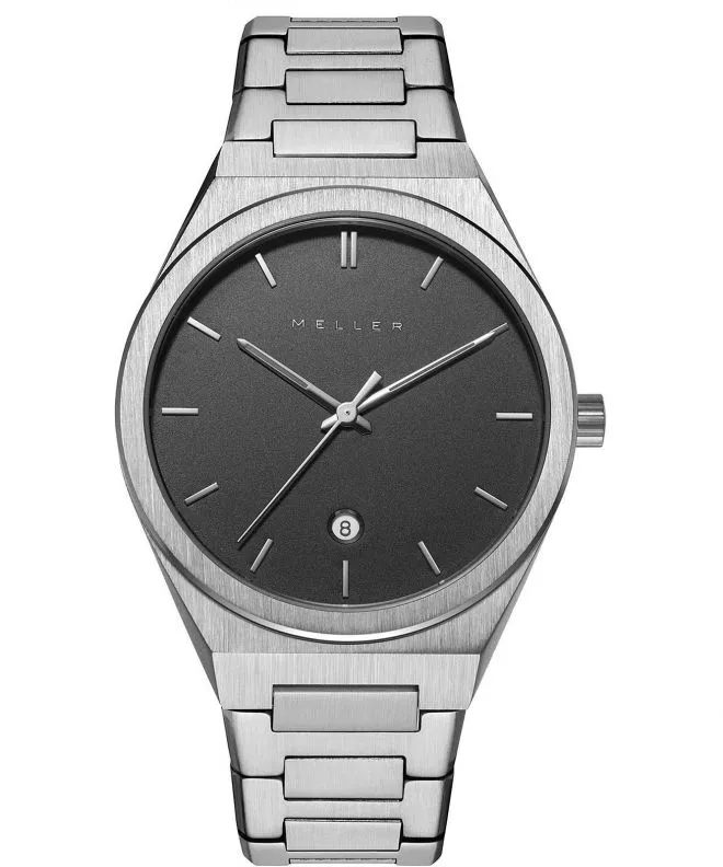 Ρολόι για Γυναίκες και Άνδρες Meller Nairobi Black Silver 11PN-3.2SILVER
