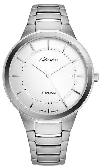Ρολόι Ανδρικά Adriatica Titanium A1282.4113Q