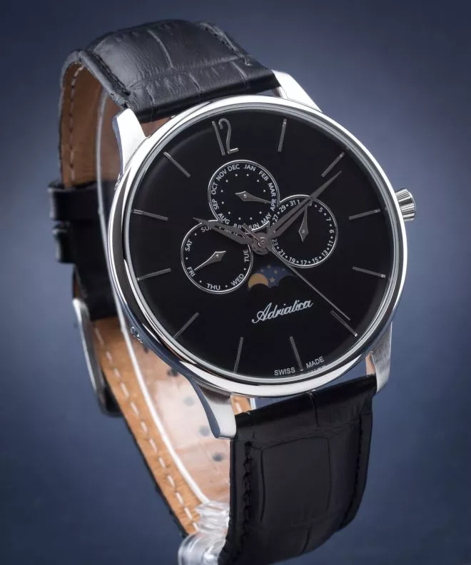 Ρολόι Ανδρικά Adriatica Adriatica Classic Moonphase A8269.5254QF