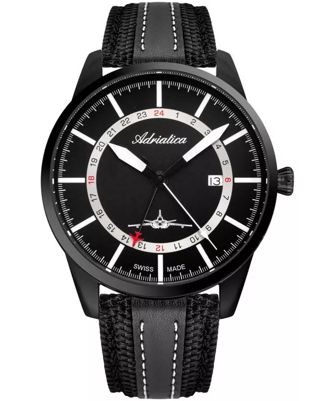 Ρολόι Ανδρικά Adriatica Aviator A8186.B214Q