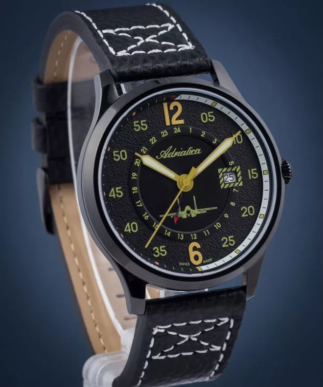 Ρολόι Ανδρικά Adriatica Aviator A8311.B224Q