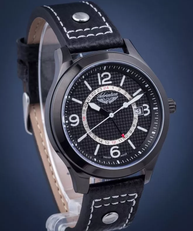 Ρολόι Ανδρικά Adriatica Aviator A8312.B224Q