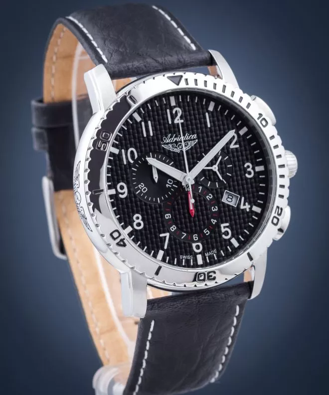 Ρολόι Ανδρικά Adriatica Aviator Chrono A1088.5224CH