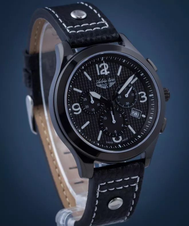 Ρολόι Ανδρικά Adriatica Aviator Chronograph A8313.B254CH