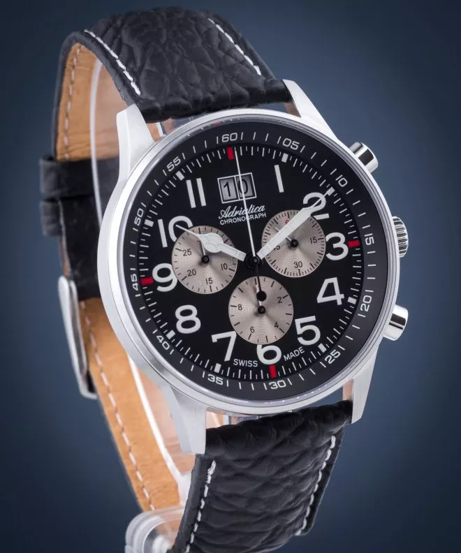 Ρολόι Ανδρικά Adriatica Chronograph A1076.5224CHSIL
