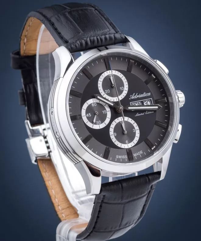 Ρολόι Ανδρικά Adriatica Classic Automatic Valjoux Chronograph Limited Edition A1992.5214A