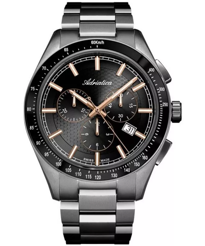 Ρολόι Ανδρικά Adriatica Classic Chronograph A8245.S1R6CH