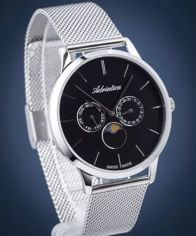 Ρολόι Ανδρικά Adriatica Moonphase A1274.5114QF