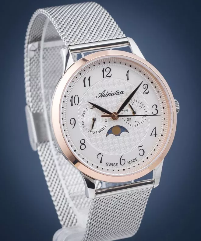 Ρολόι Ανδρικά Adriatica Moonphase A1274.R123QF