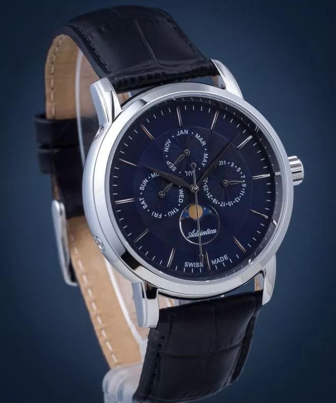Ρολόι Ανδρικά Adriatica Moonphase A8134.5215QF