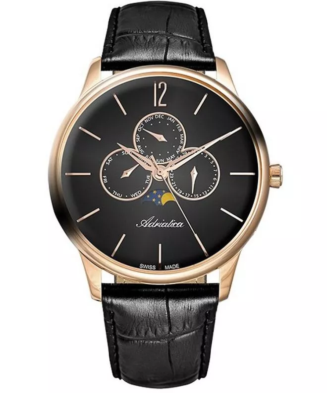 Ρολόι Ανδρικά Adriatica Moonphase A8269.9256QF