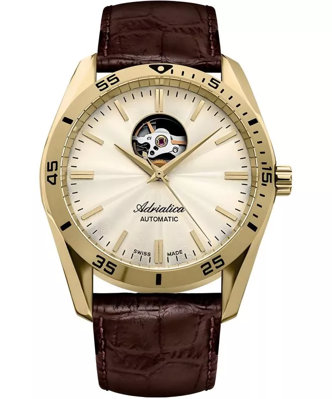 Ρολόι Ανδρικά Adriatica Open Heart Automatic A8202.1B11AO