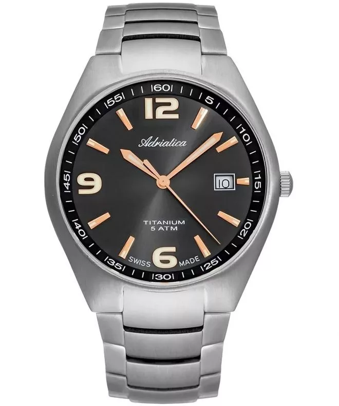 Ρολόι Ανδρικά Adriatica Titanium A1069.41R6Q