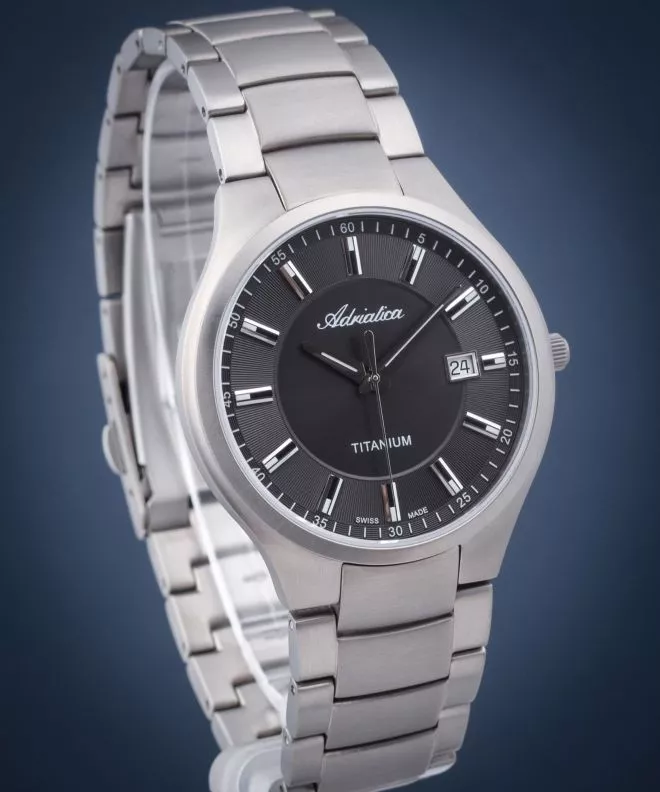 Ρολόι Ανδρικά Adriatica Titanium A8329.4116Q