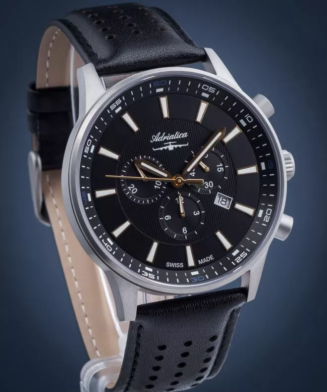 Ρολόι Ανδρικά Adriatica Titanium Chronograph A8281.42G4CH1