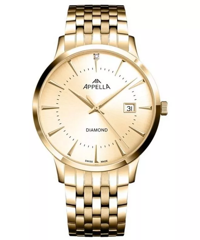 Ρολόι Ανδρικά Appella Classic Diamond L12003.1191DQ