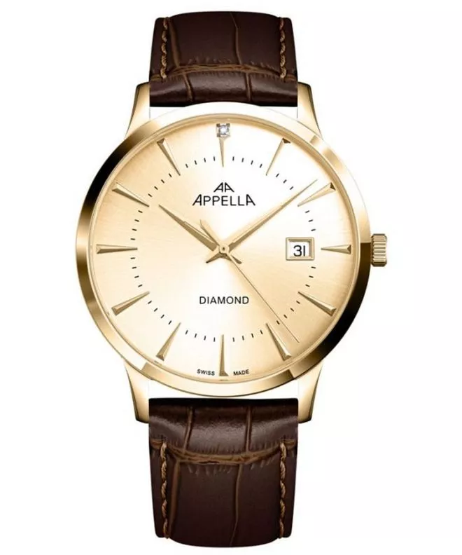 Ρολόι Ανδρικά Appella Classic Diamond L12003.1291DQ