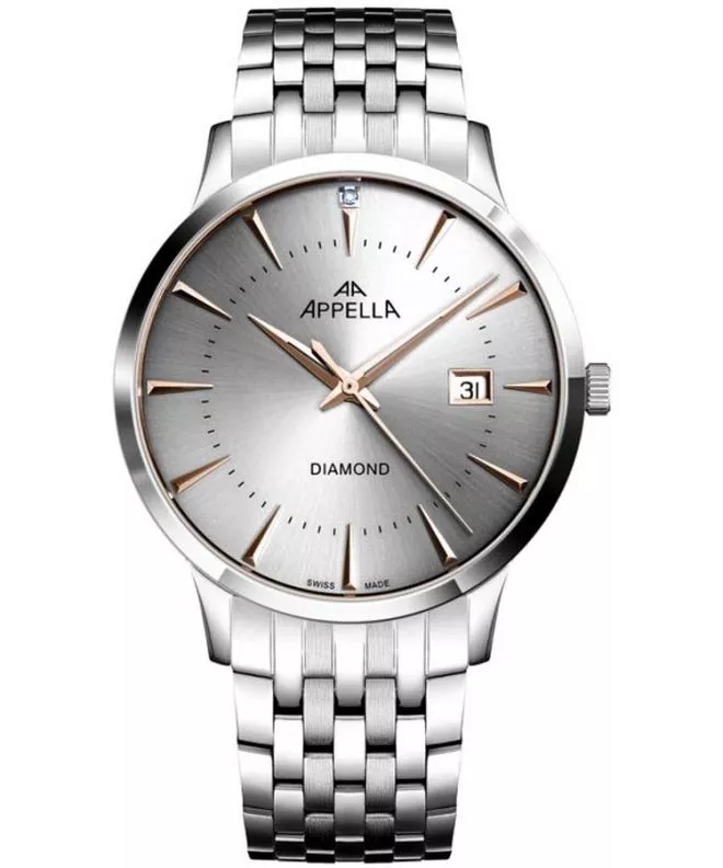 Ρολόι Ανδρικά Appella Classic Diamond L12003.51R7DQ