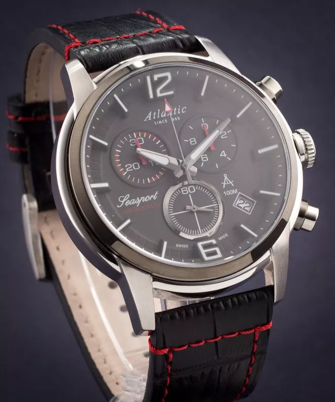Ρολόι Ανδρικά Atlantic Seasport Chronograph 87461.42.45