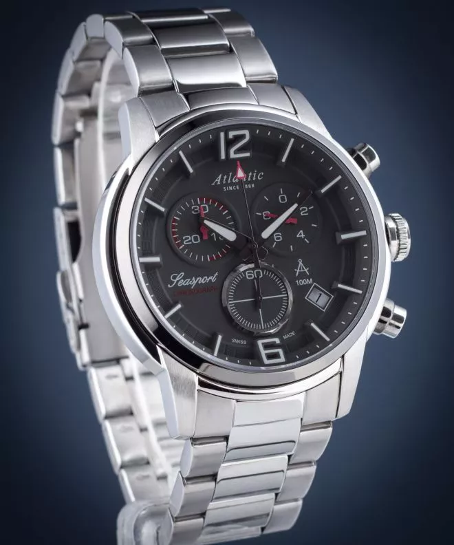 Ρολόι Ανδρικά Atlantic Seasport Chronograph 87466.42.45