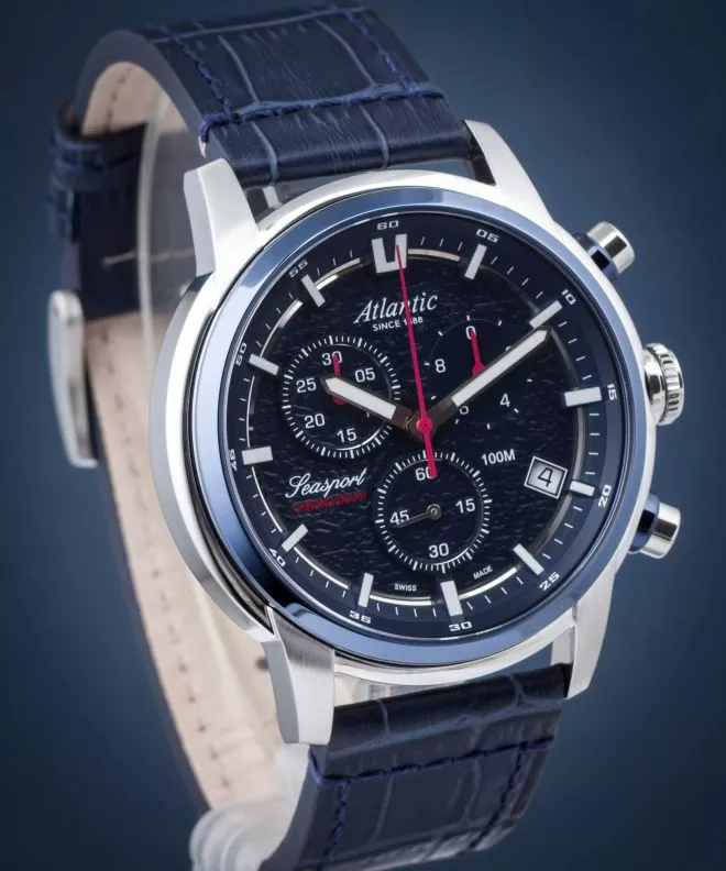 Ρολόι Ανδρικά Atlantic Seasport Chronograph 87461.47.51