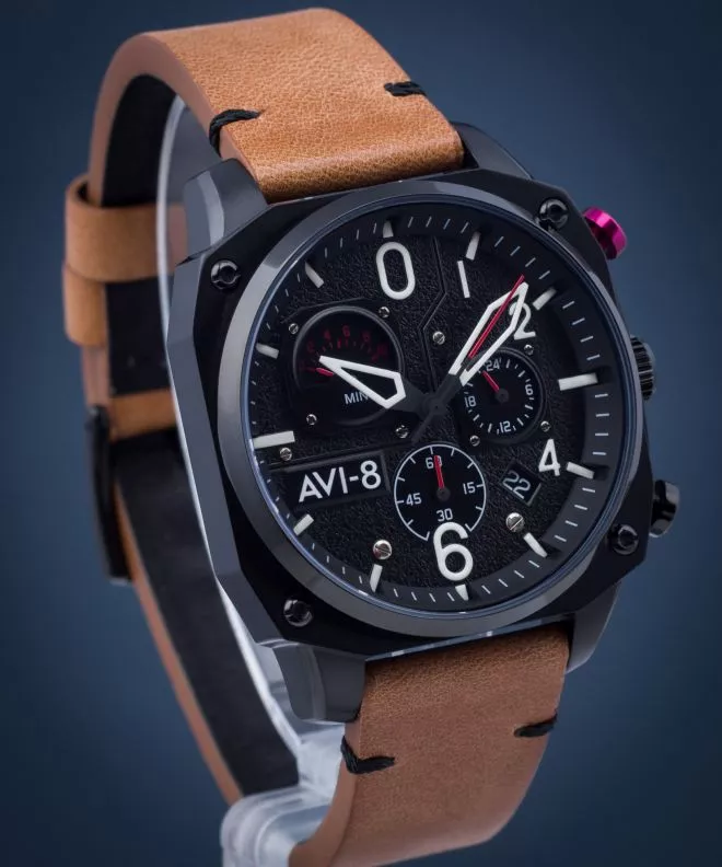 Ρολόι Ανδρικά AVI-8 Hawker Hunter Retrograde Chronograph AV-4052-02