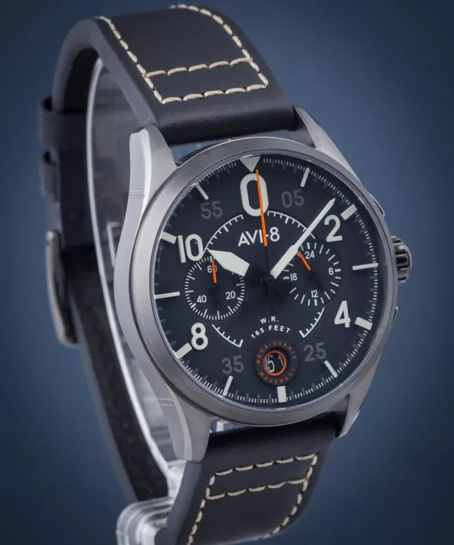 Ρολόι Ανδρικά AVI-8 Spitfire Lock Chronograph Channel Blue AV-4089-04