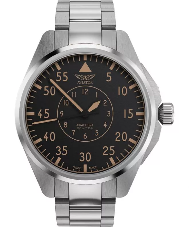 Ρολόι Ανδρικά Aviator Airacobra 43 Heritage Automatic V.3.39.0.340.5