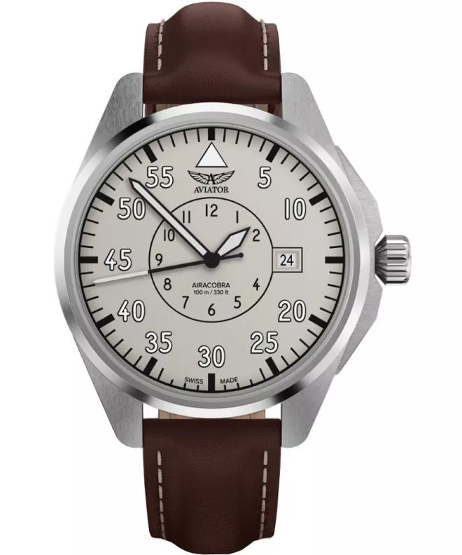 Ρολόι Ανδρικά Aviator Airacobra 43 Heritage Automatic V.3.39.0.342.0