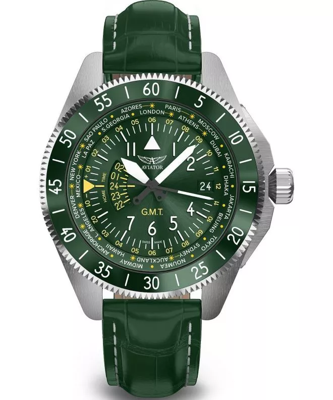 Ρολόι Ανδρικά Aviator Airacobra GMT V.1.37.0.309.4