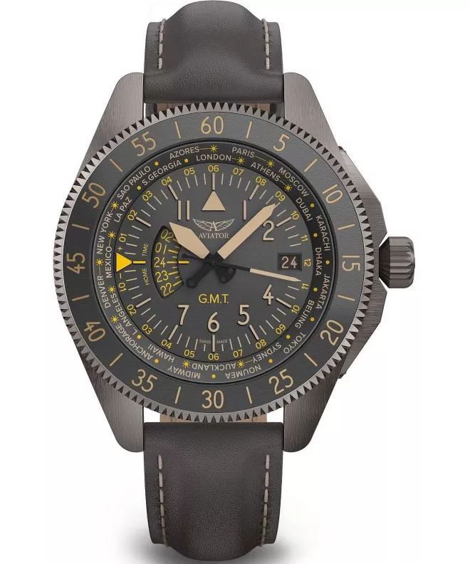 Ρολόι Ανδρικά Aviator Airacobra GMT V.1.37.7.305.4
