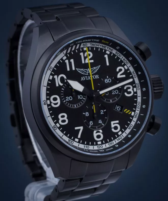 Ρολόι Ανδρικά Aviator Airacobra P45 Chrono V.2.25.5.169.5