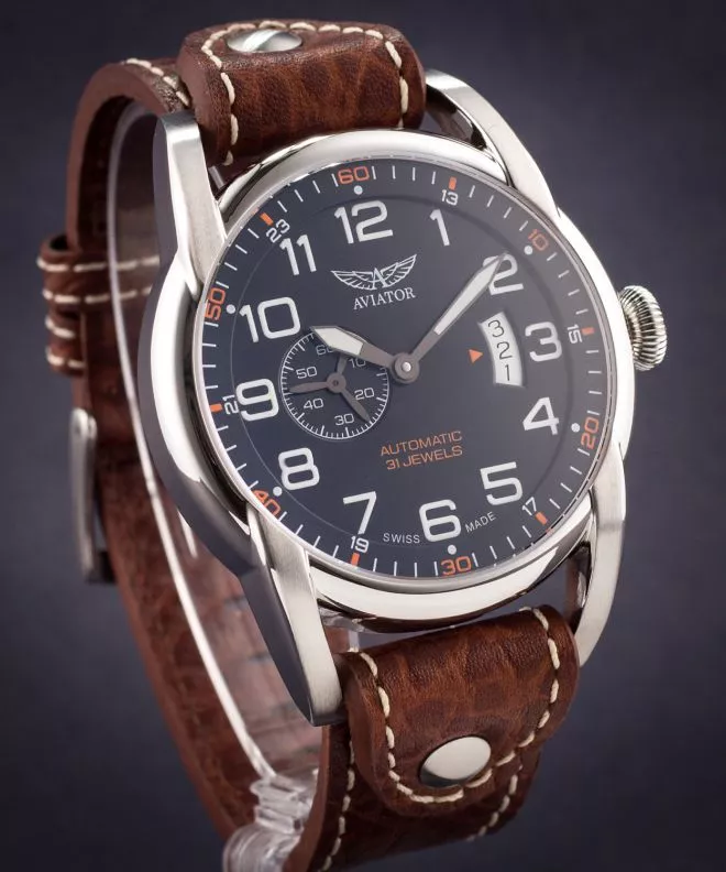 Ρολόι Ανδρικά Aviator Bristol Bulldog Automatic V.3.18.0.100.4