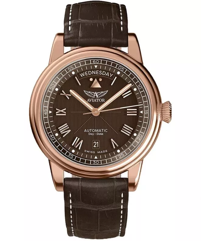 Ρολόι Ανδρικά Aviator Douglas Day-Date V.3.35.2.280.4
