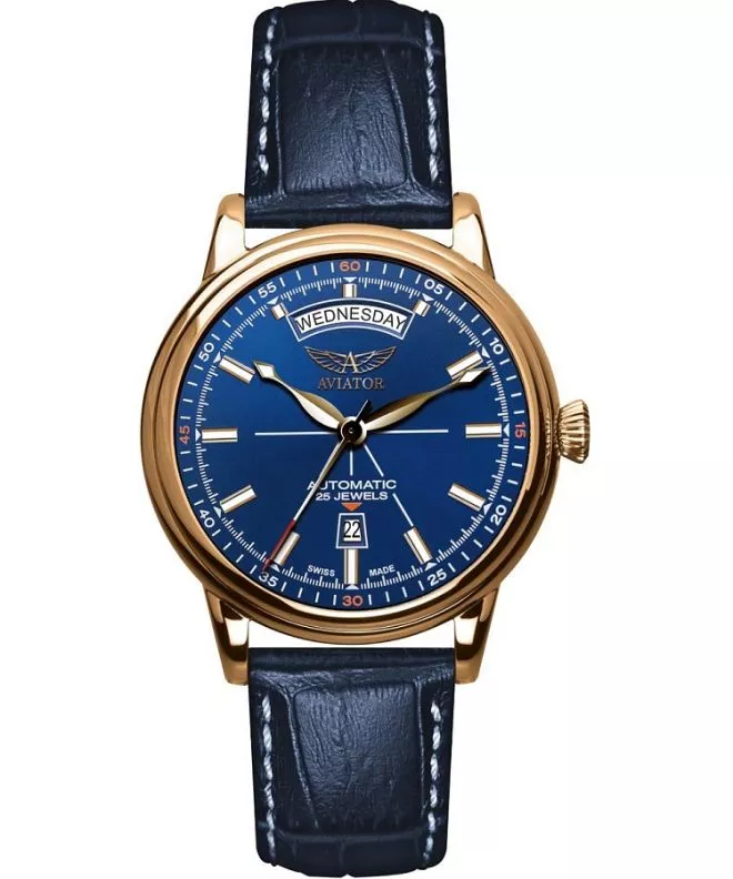 Ρολόι Ανδρικά Aviator Douglas Day-Date V.3.20.2.225.4