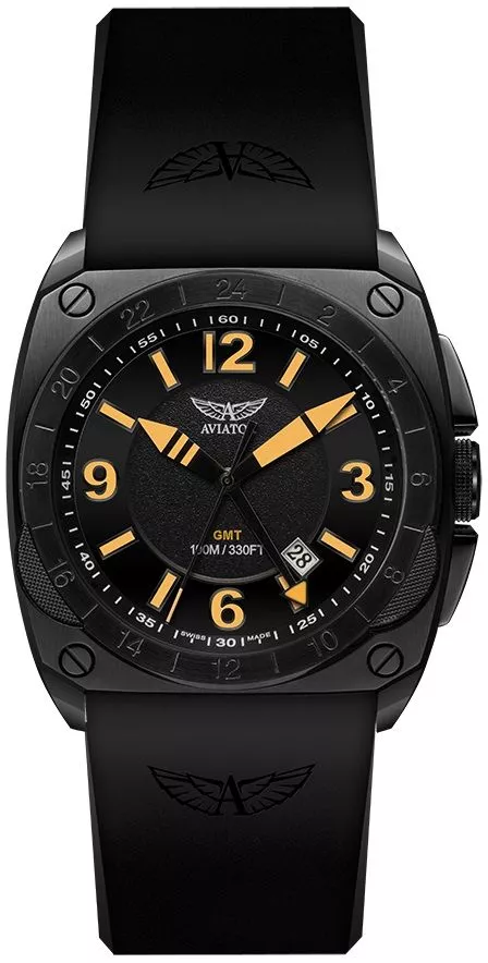 Ρολόι Ανδρικά Aviator Mig-29 GMT M.1.12.5.053.6