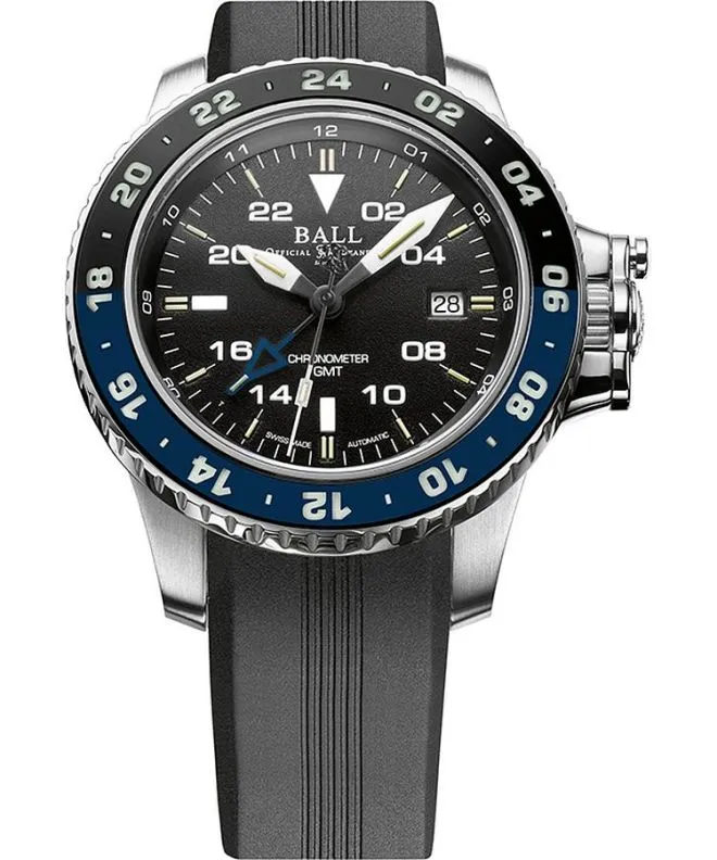 Ρολόι Ανδρικά Ball Engineer Hydrocarbon AeroGMT II Automatic Chronometer DG2018C-P10C-BK