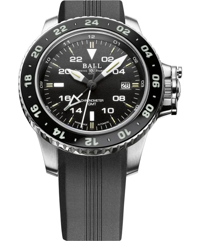 Ρολόι Ανδρικά Ball Engineer Hydrocarbon AeroGMT II Automatic Chronometer DG2018C-PC-BK