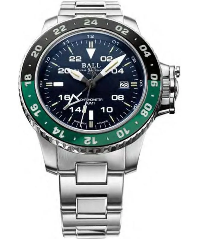 Ρολόι Ανδρικά Ball Engineer Hydrocarbon AeroGMT II Automatic Chronometer DG2018C-S11C-BE