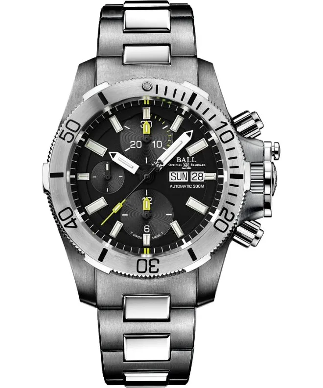 Ρολόι Ανδρικά Ball Engineer Hydrocarbon Submarine Warfare Titanium Automatic Chronograph DC2276A-SJ-BK