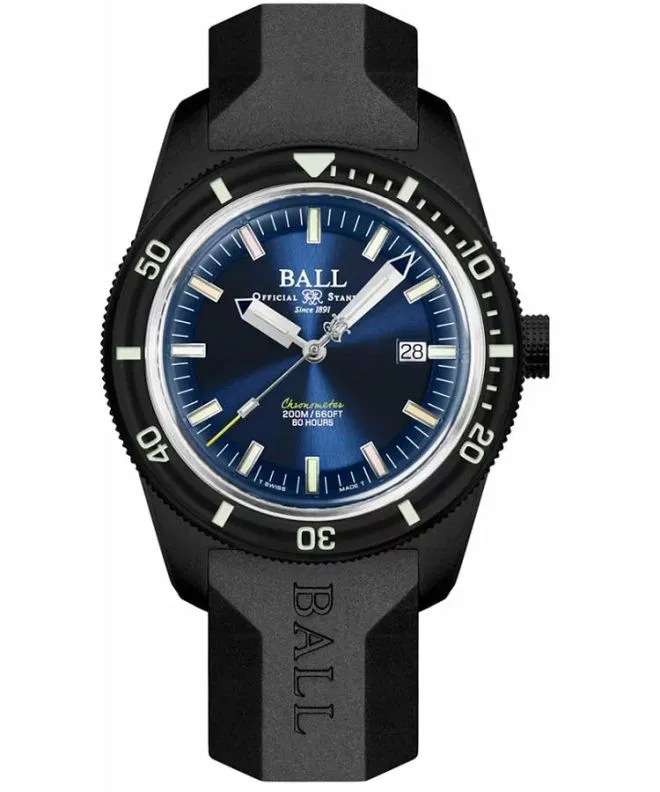 Ρολόι Ανδρικά Ball Engineer II Skindiver Heritage Manufacture Chronometer Limited Edition DD3208B-P2C-BER