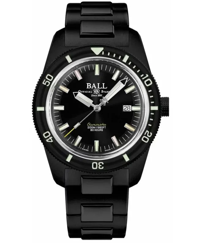 Ρολόι Ανδρικά Ball Engineer II Skindiver Heritage Manufacture Chronometer Limited Edition DD3208B-S2C-BKR
