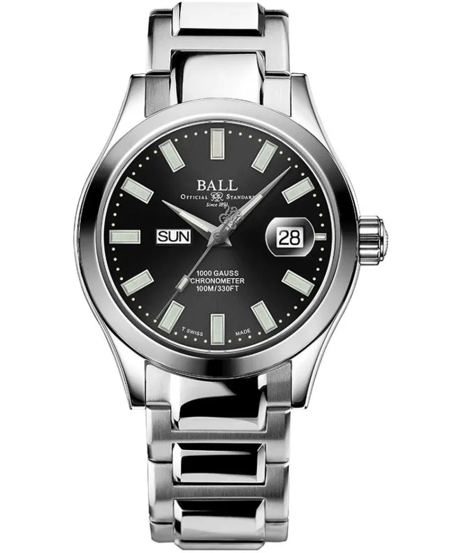 Ρολόι Ανδρικά Ball Engineer III Marvelight Chronometer Day-Date Automatic Limited Edition NM9036C-S1C-BK