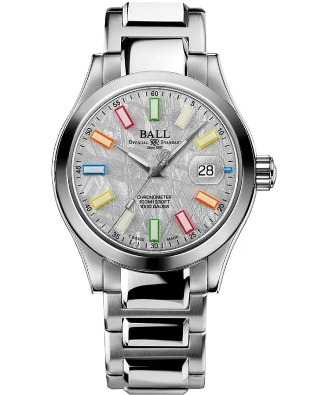 Ρολόι Ανδρικά Ball Engineer III Marvelight Chronometer Meteorite NM9026C-S46C-MSLR
